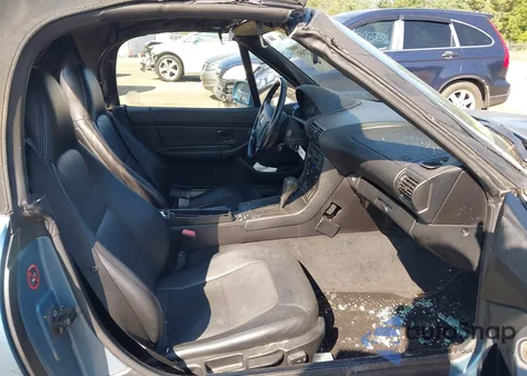 1997 BMW Z3 1.9 из США, поврежденный, VIN 4USCH7322VLB80113